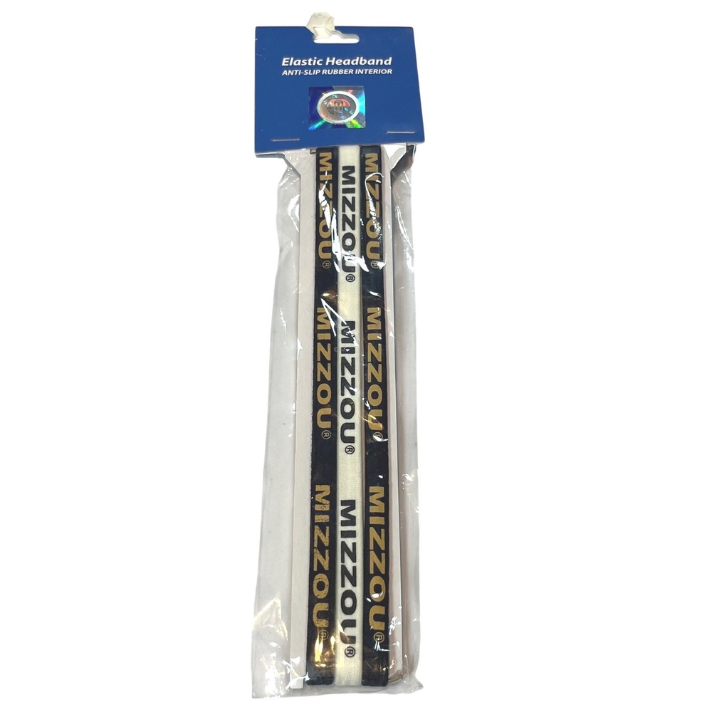 Little Earth NCAA Missouri Tigers Mizzou Elastic Headbands 3 Pack AntiSlip Black